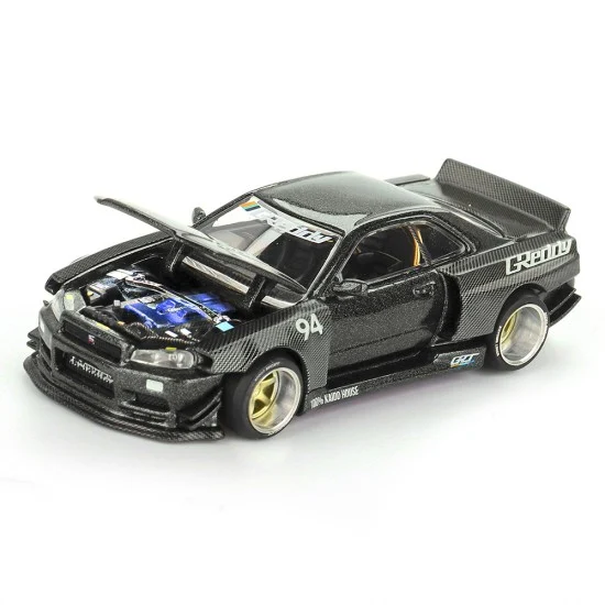 00139138-mini-gt-khmg222-001-550x550 Kaido House x MiniGT #222 Nissan Skyline GTR R34 Kaido Work V2