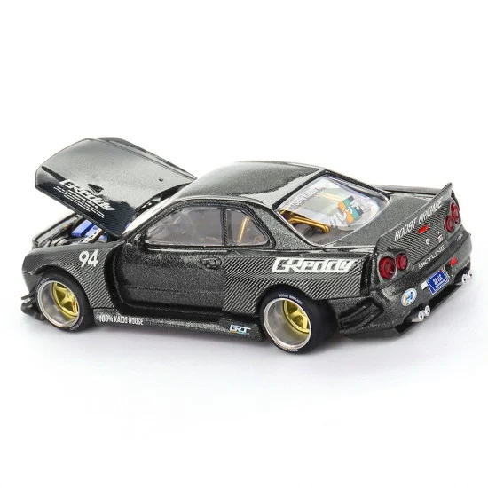 00139138-mini-gt-khmg222-003-550x550 Kaido House x MiniGT #222 Nissan Skyline GTR R34 Kaido Work V2
