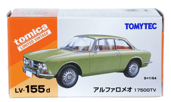 11315147p TOMYTEC Tomica Limited Vintage LV-155D Alfa Romeo (Green)