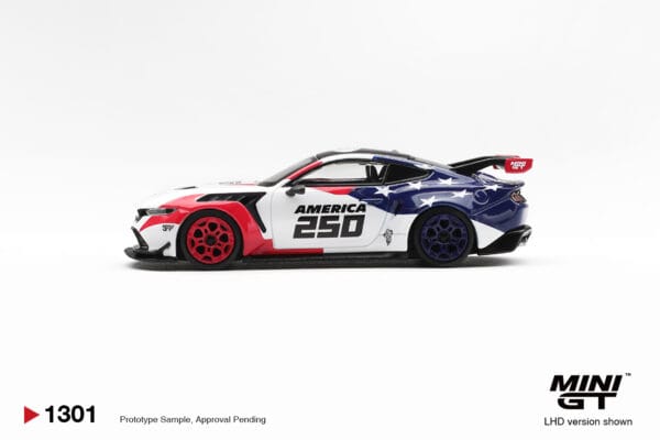 <現貨發售>Mini GT 1/64 褔特 Ford Mustang GTD America 250 USA Exclusive LHD Blister Packaging