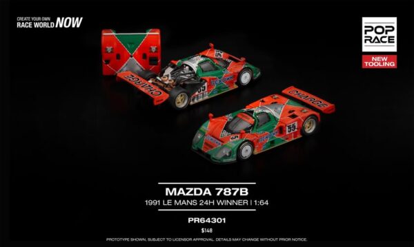 527750423_1499486034808382_4143538098323358674_n POP RACE PR64-301 馬自達 MAZDA 787B 1991 LE MANS 24H WINNER | PR640301