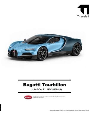 241098(A) (預訂 Pre Order) Trends Hobby 1/64 Bugatti Tourbillon - Blue Atlantic