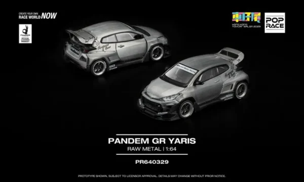 800x (8) POP RACE PR64-329 Pandem GR Yaris Raw HK Toycar Salon 2025
