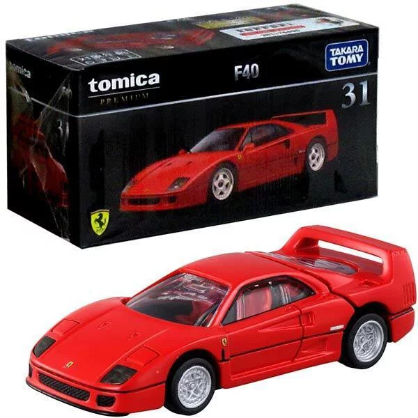 800x Tomica Premium 系列合金車 No. 31 Ferrari F40