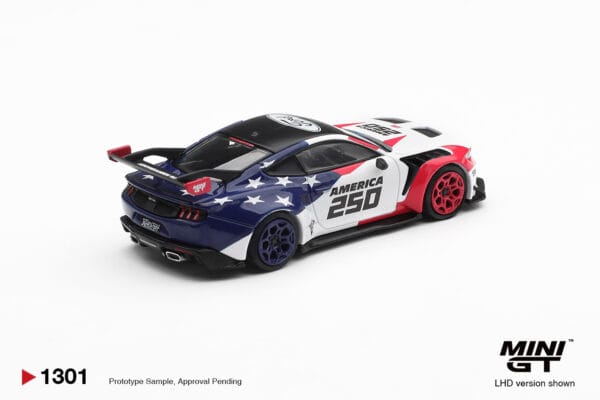 <現貨發售>Mini GT 1/64 褔特 Ford Mustang GTD America 250 USA Exclusive LHD Blister Packaging