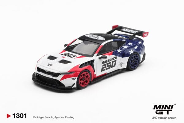<現貨發售>Mini GT 1/64 褔特 Ford Mustang GTD America 250 USA Exclusive LHD Blister Packaging