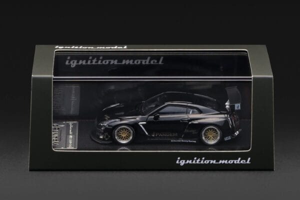IG4277 (預訂 Pre Order) Ignition Model IG4277 1/64 PANDEM R35 GT-R Black Metallic