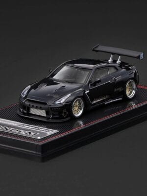 IG4277 (預訂 Pre Order) Ignition Model IG4277 1/64 PANDEM R35 GT-R Black Metallic