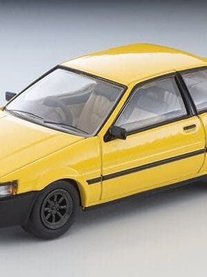 LV-N284f (預訂 Pre Order) Tomytec LV-N284f Toyota Corolla Levin 2 Door Watanabe Rims (Yellow)