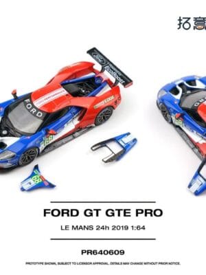 PR640609 (預訂 Pre Order) Pop Race PR640609 1/64 Ford GT GTE Pro Le Mans 24H 2019