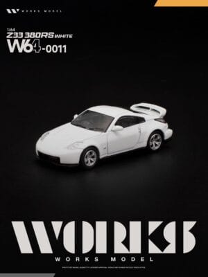(預訂 Pre Order) Works Model W640011 1/64 Z33 380RS WHITE