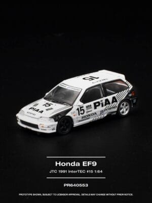 PR640553 (預訂 Pre Order) Pop Race PR640553 1/64 HONDA CIVIC (EF9) #15 JTC 1991 InterTEC