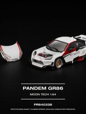 PR640338 (預訂 Pre Order) Pop Race PR640338 1/64 PANDEM GR 86 MOONTECH