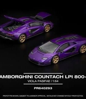 POP RACE PR64-0293 Lamborghini Countach LPI 800-4 林寶 香港車仔展 Toycar Salon 2025 VDX Poprace