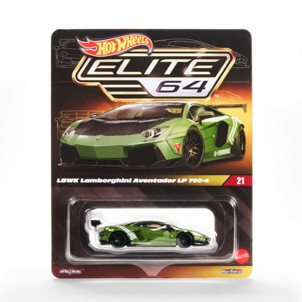 Hot Wheels Elite's LBWK Lamborghini Aventador LP700-4
