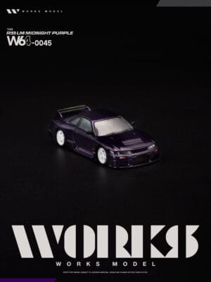 (預訂 Pre Order) Works Model W640045 1/64 R33 LM MIDNIGHT PURPLE