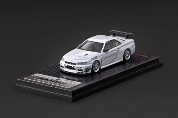 IG4092 (預訂 Pre Order) Ignition Model IG4092 1/64 Nissan Skyline GT-R Mine's (R34) White