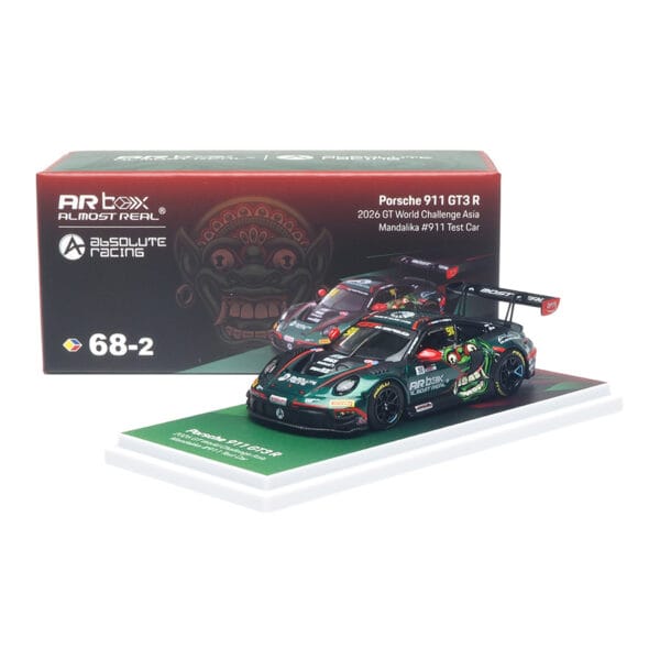 640006011 (預訂 Pre Order) AR Box 640006011 1/64 Porsche 911 GT3 R 2026 GT World Challenge Asia Mandalika