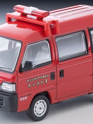 (預訂 Pre Order) Tomytec TLV LV-N387a 1/64 Honda Acty Van Inspection Car (Chichibu Fire Dept)