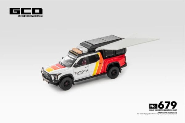 KS-065-679_2 (預訂 Pre Order) GCD KS-065-679 1/64 Toyota Tundra PickUp MK3 XK70 TRD Pro (TRD Livery)