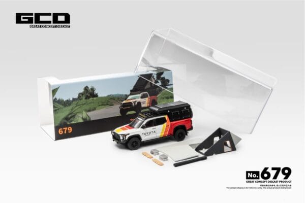 KS-065-679 (預訂 Pre Order) GCD KS-065-679 1/64 Toyota Tundra PickUp MK3 XK70 TRD Pro (TRD Livery)