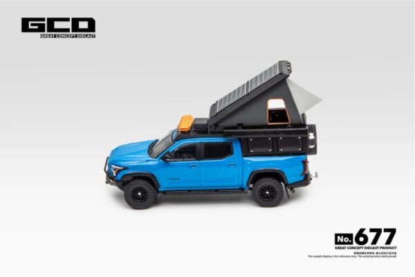 KS-065-677_2 (預訂 Pre Order) GCD KS-065-677 1/64 Toyota Tundra PickUp MK3 XK70 TRD Pro (Blue)