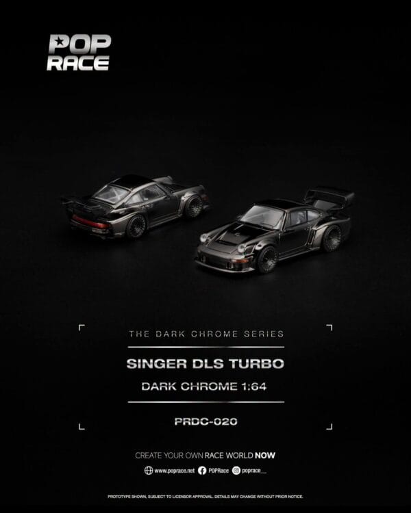 PRDC020 (預訂 Pre Order) Pop Race PRDC020 1/64 SINGER DLS TURBO