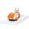 630301001_3 (預訂 Pre Order) AR Box 630301001 1/64 BMW Isetta - Orange Trailer Set