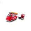 630302001_2 (預訂 Pre Order) AR Box 630301001 1/64 BMW Isetta - Orange Trailer Set