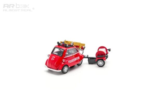 630302001_2 (預訂 Pre Order) AR Box 630301001 1/64 BMW Isetta - Orange Trailer Set