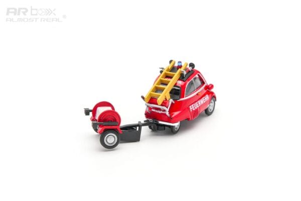 630302001_3 (預訂 Pre Order) AR Box 630301001 1/64 BMW Isetta - Orange Trailer Set
