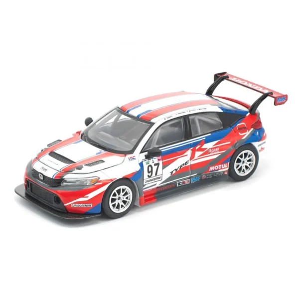 POP Race 1/64 PR64-0391 - HONDA CIVIC TYPE-R (FL5) TCR - M&K RACING