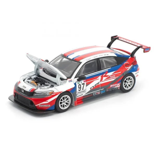 POP Race 1/64 PR64-0391 - HONDA CIVIC TYPE-R (FL5) TCR - M&K RACING