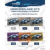 T64-062-26BGT18_4 (預訂 Pre Order) Tarmac Works T64-062-26BGT18 1/64 Mercedes-AMG GT3 British GT Championship 2026 Kevin Tse / Ben Green (Model Car + Trading Cards Combo Set)