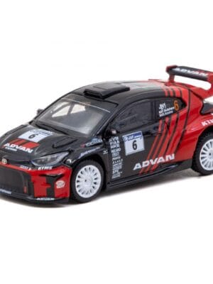 T64-092-24JRC06 (預訂 Pre Order) Tarmac Works T64-092-24JRC06 1/64 Toyota GR Yaris Rally2 Japanese Rally Championship 2024 Fumio Nutahara / Shungo Azuma