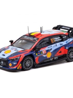 T64-089-23CER11 (預訂 Pre Order) Tarmac Works T64-089-23CER11 1/64 Hyundai i20 N Rally1 Hybrid WRC Central European Rally 2023 Winner Thierry Neuville / Martijn Wydaeghe