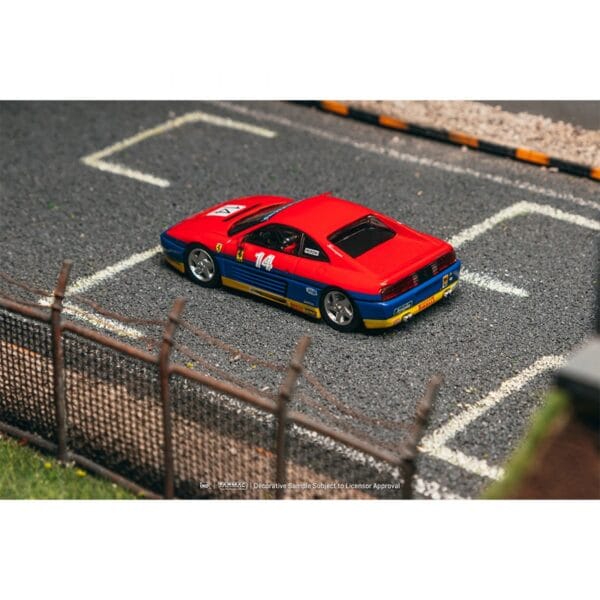 (預訂 Pre Order) Tarmac Works T64-082-93CHA14 1/64 Ferrari 348 Challenge Ferrari 348 Challenge Italy 1993 Fabian Peroni