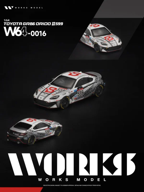 (預訂 Pre Order) Works Model W64-0016 1/64