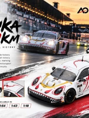 (預訂 Pre Order) Spark 18SP453 1/18 Porsche GT3 R No.8 AO Racing Winner Suzuka 1000km 2026 (With pit board)