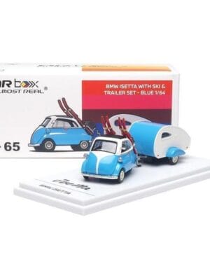 630307001 (預訂 Pre Order) AR Box 630307001 1/64 BMW Isetta - Blue Trailer Set