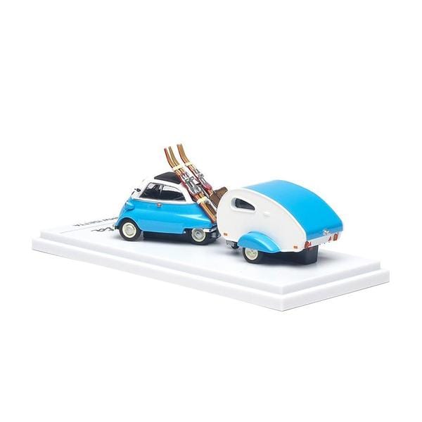 (預訂 Pre Order) AR Box 630307001 1/64 BMW Isetta - Blue Trailer Set