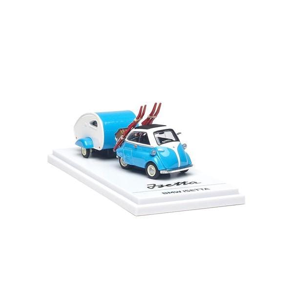 (預訂 Pre Order) AR Box 630307001 1/64 BMW Isetta - Blue Trailer Set