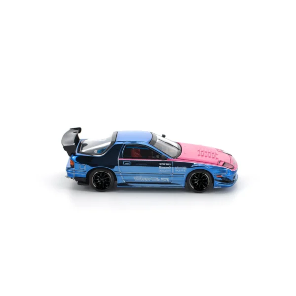 POP Race 1/64 - MAZDA RX7 (FC3S) RE-AMEMIYA STREET7 CHROME