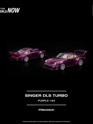PR640631 (預訂 Pre Order) Pop Race PR640631 1/64 SINGER DLS TURBO PURPLE