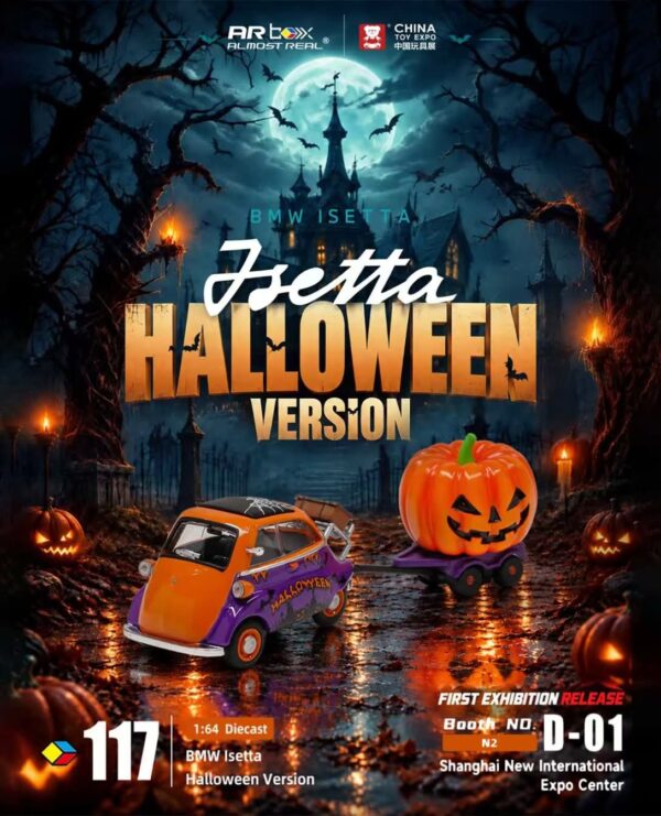 WhatsApp Image 2026-10-24 at 01.18.38 (2) (預訂 Pre Order) AR Box 1/64 BMW Isetta - Halloween Edition