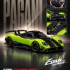 (預訂 Pre Order) AR Box 1/64 Pagani Zonda Green