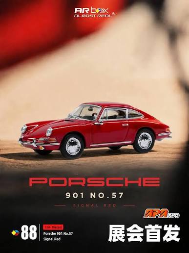 WhatsApp Image 2026-10-24 at 01.18.39 (1) (預訂 Pre Order) AR Box 1/64 Porsche 901 Signal Red (#54)