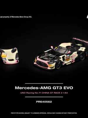 WhatsApp Image 2026-10-26 at 14.47.49 (預訂 Pre Order) Pop Race PR640562 1/64 MERCEDES-AMG GT3 EVO UNO RACING NO.71 CHINA GT RACE 2 "Mumu"