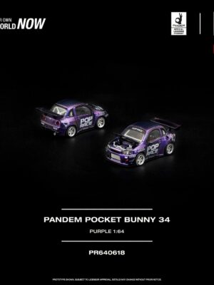 WhatsApp Image 2026-10-29 at 13.28.34 (1) (預訂 Pre Order) Pop Race PR640618 1/64 PANDEM POCKET BUNNY 34 PURPLE