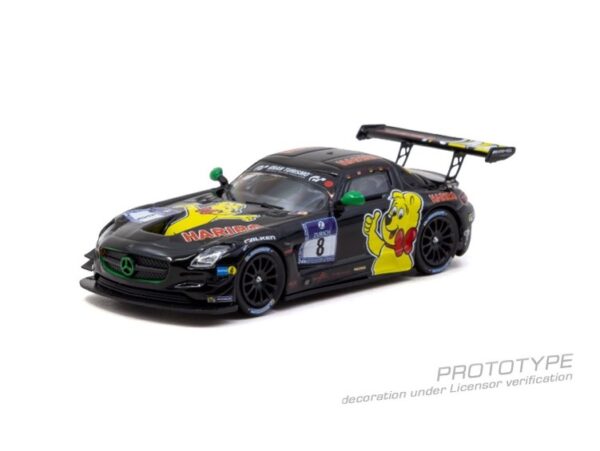 圖片 2 (預訂 Pre Order) Tarmac Works T64-087-15NUR08 1/64 Mercedes-Benz SLS AMG GT3 Nürburgring 24h 2015 Uwe Alzen / Marco Holzer / Norbert Siedler / Maximilian Götz